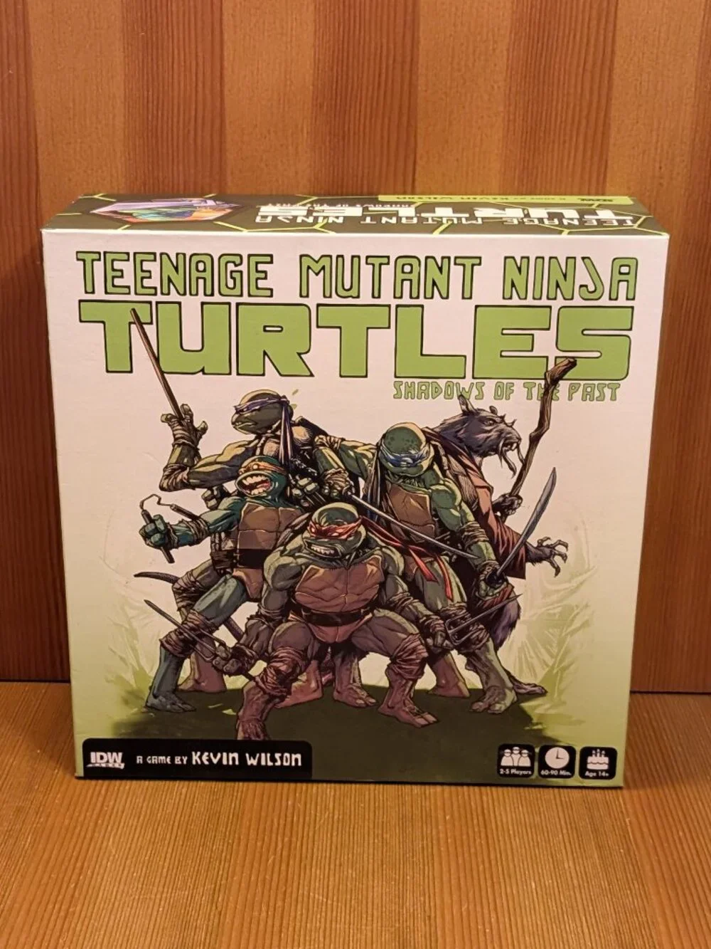 Teenage Mutant Ninja Turtles: Shadows Of The Past Board Game IDW Games ***READ**